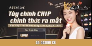 AG Casino K8 - Sảnh game bài live độc quyền của thương hiệu