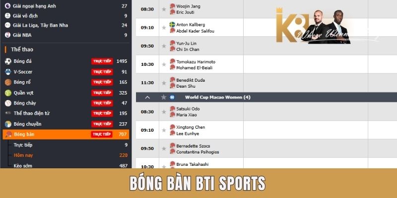 Bóng bàn BTI Sports Bóng bàn BTI Sports