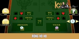 Trải nghiệm game bài trứ danh rồng hổ k8